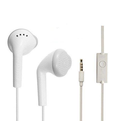 Earphones Samsung High Bass Earphones Dolby Sound 3.5mm Jack for All Samsung - (White)