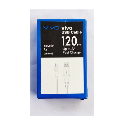 Vivo USB Cable 120cm Up to 2A Fast Charge