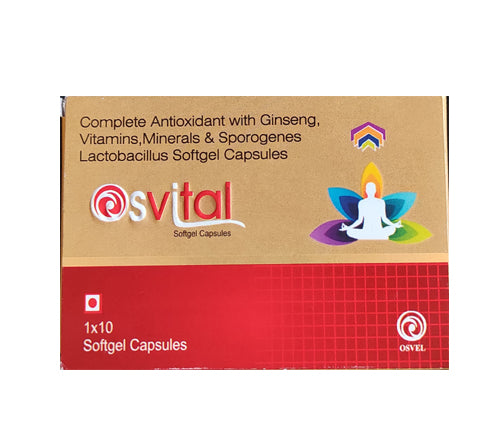 VSSC Osvital Softgel Multivitamin 10 Capsule - Pack of 4