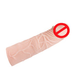 9 Inch Big Extender Very Soft Reusable Condom Sleeve