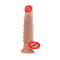 7.34 Inch Effective Silicone Reusable/Washable Penis Extension Sleeve Condom