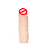 7.33 INCH Max-Man Single Hole Dragon Reusable Extender Extension Sleeve African Condom