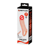 Pretty Love 5.99 Inch Penis Sexual Sleeve Extender Dragon African - Condom Reusable