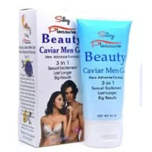 SILKY PLEASURE BEAUTY CAVIAR MEN GEL 50ML - SEXUAL GEL GROWTH PRIVATE PART