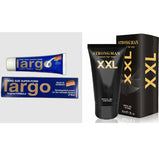 Largo Original African Cream for Men King Size Penis Enlargement 40 ml - Made In Germany + New XXL Cream Strong Man Titanium Gel Penis Enlargement Cream Increase Growth Extender 50 ml