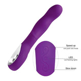 10+ Inch 10 Speed USB Rechargeable Sexy Silicone G-Spot Women Toy Vibrator Massager
