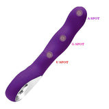 10+ Inch 10 Speed USB Rechargeable Sexy Silicone G-Spot Women Toy Vibrator Massager