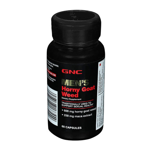 GNC Men's Horny Goat Weed Sex Booster - 60 Capsules