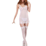 VSSC Women Babydoll Night Lingerie Dress Thongs