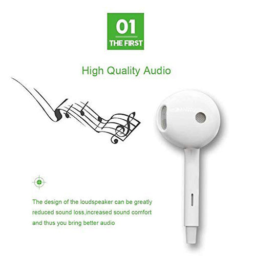 Earphones Oppo High Bass Wired in-Ear