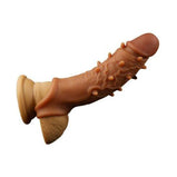 Largo Original African Cream for Men King Size Penis Enlargement 40 ml - Made In Germany + 7.63 INCH Jumbo Double Hole Silicone Reusable/Washable Penis Extension Sleeve Condom