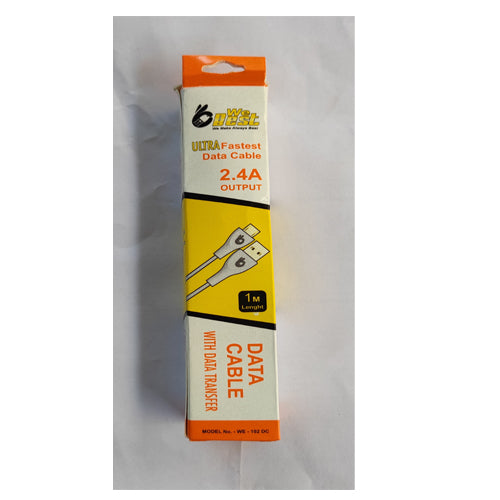 We Best Ultra Fastest Data Cable 2.4A Output
