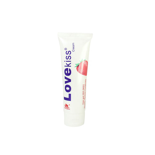 Bedroom Play Love Kiss Cream Personal Body Massage Lubricant For Couple -Strawberry 100 ml