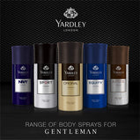 Yardley London Gentleman Classic Deo Body Spray for Men, 150ml