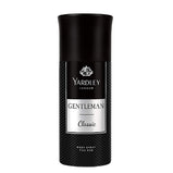 Yardley London Gentleman Classic Deo Body Spray for Men, 150ml