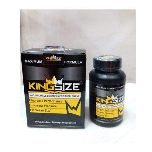 King Size Natural Male Strong Power Enhancement 60 Capsules