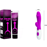 Pretty Love Snappy African Super Silent Vibrator for Women - 30 Mode Vibration + Xtra Man XXL CREME Bigger Strong Man Enlarger Max Size Cream Gold Largo Extra 50 ml