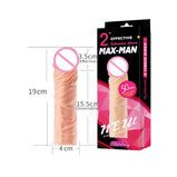 VSSC Big Texture Silicone Made Extension Extender Pro Condom  (1S)