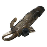 6.50 Inch High Quality Super Black Silicone Enlargement Extender Condoms for Men Penis Sleeve Condom