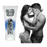 Otto Stahl Hart Gel 50 ml + 7 INCH Max-Man Single Hole Dragon Reusable Extender Extension Sleeve African Condom