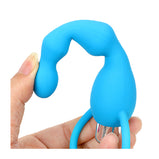 Waterproof Anal Toys for Men Women Silicone Anal Plug Vibrating Long Anal Beads Prostate Massage Vibrator Butt Plug BAP56 Massager  (Multicolor)