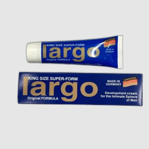 Largo Original African Cream for Men King Size Penis Enlargement 40 ml - Made In Germany + Titan Russia Original Sex Cream Gel For Men (Enlarging Penis) 50 ml Effective