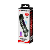 PL 8 Inch G-Spot Silicone Material Pure Sleeve Ext*ender Condom  (1S)