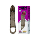 7 Inch Baile Black Multi African Dick Sleeve - Extension Extender Condom Unique Penis