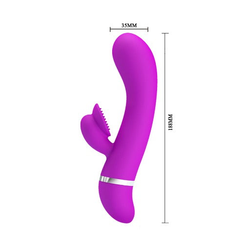 Pretty Love BERT HILDA Rabbit Sex Vibrator - For Woman 30 Functional Speed