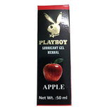 Play Boy Herbal Apple Flavor Lubricant Gel 50 ml - Pack of 2