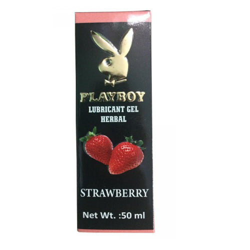 Play Boy Herbal Strawberry Lubricant Gel 50ml